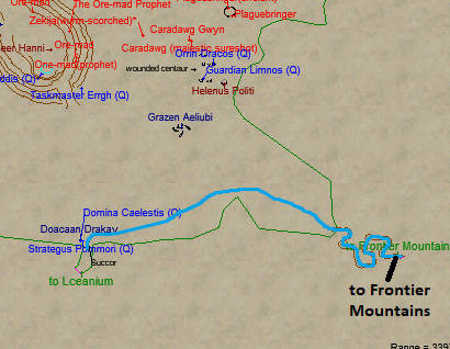 Scorched Woods to Frontier Mountains